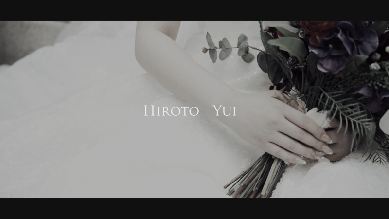 Shirafuji Photo Wedding_動画を作れる