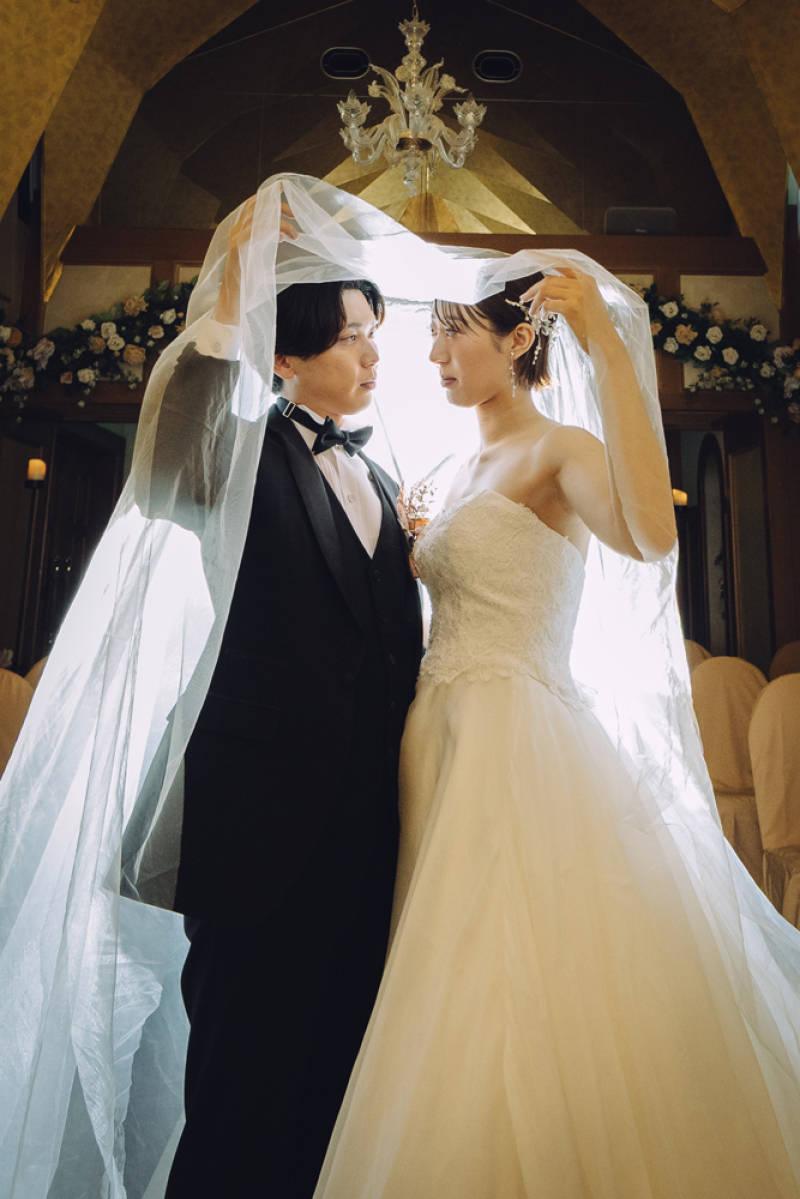 Shirafuji Photo Wedding_チャペルで撮影できる