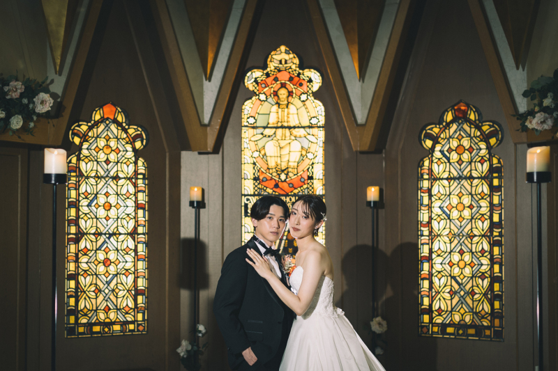 Shirafuji Photo Wedding_チャペルで撮影できる