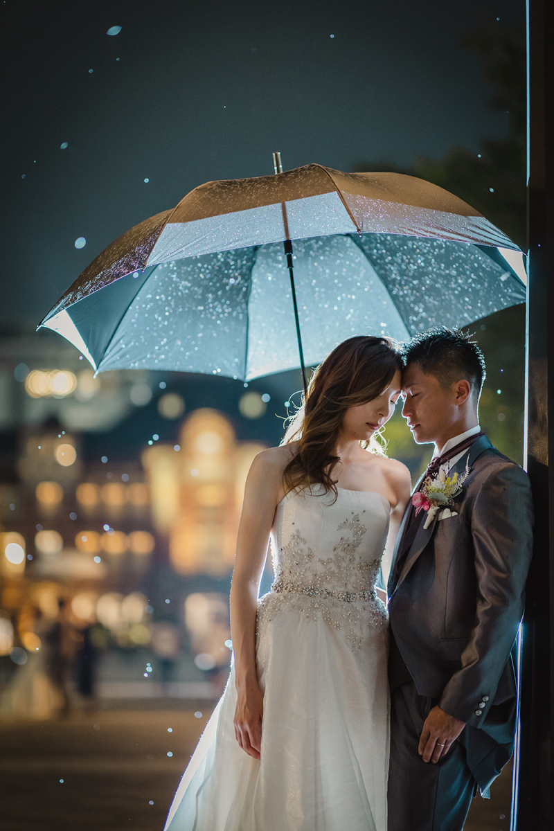 Shirafuji Photo Wedding_夜景で撮影できる