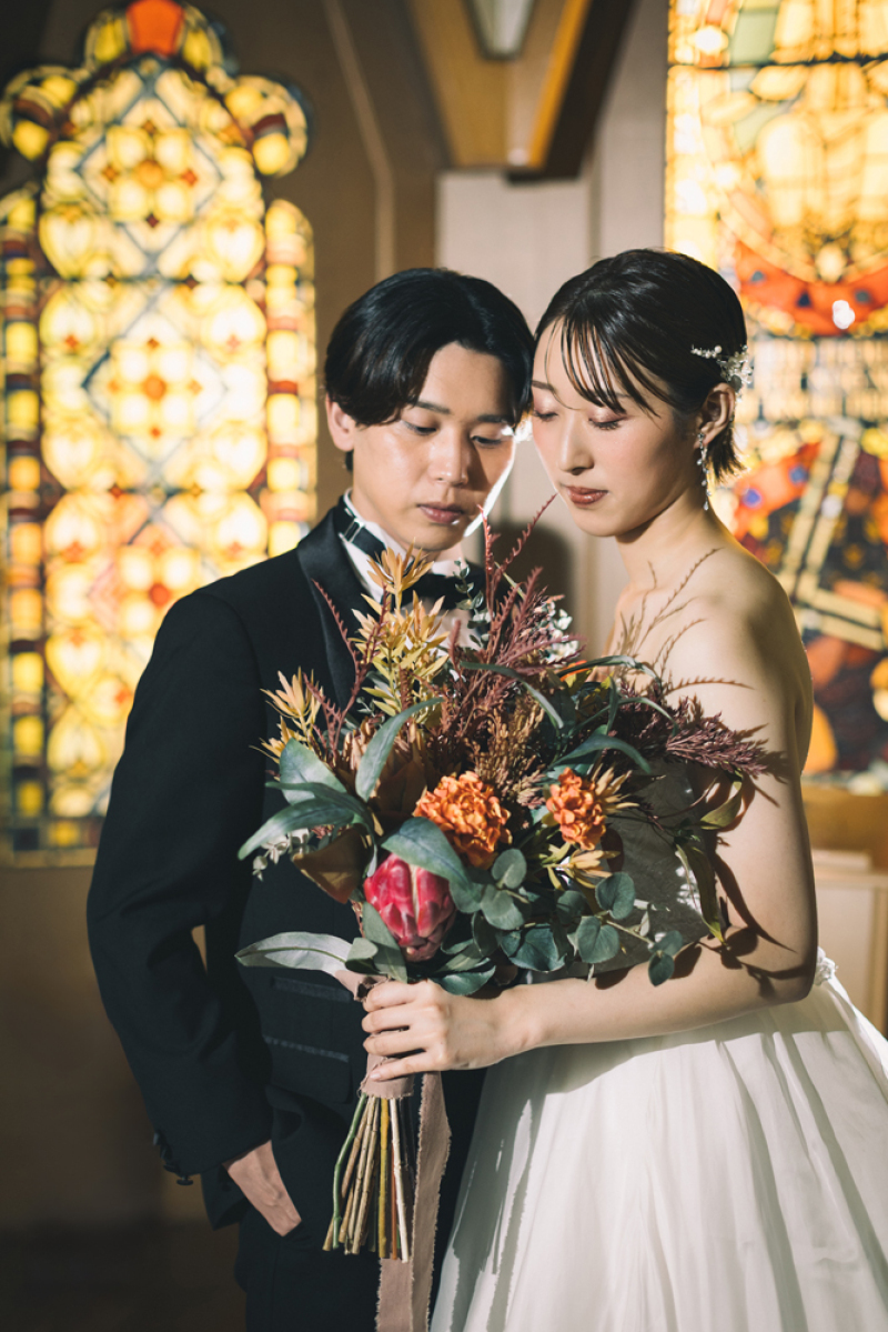 Shirafuji Photo Wedding_チャペルで撮影できる