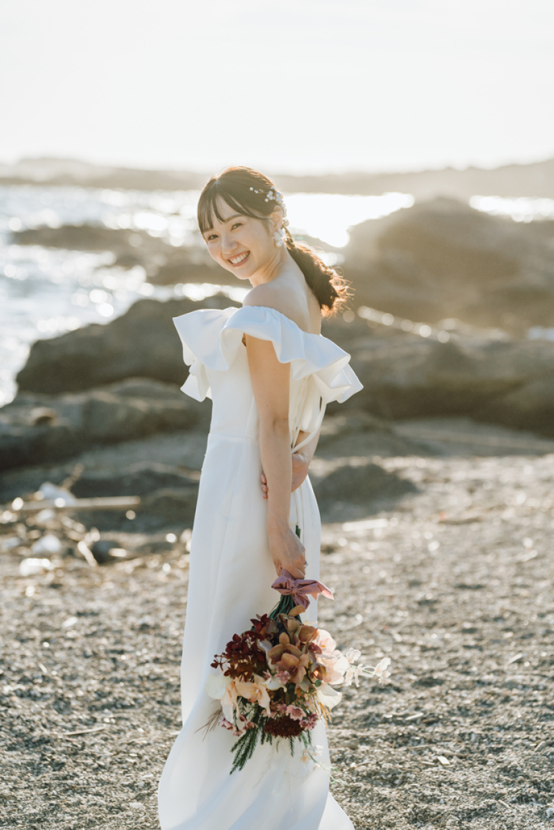 Shirafuji Photo Wedding_ドローン撮影できる