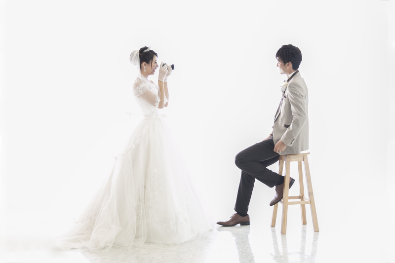Shirafuji Photo Wedding_衣装の試着ができる