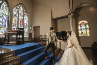 フランセス教会でのロケフォト