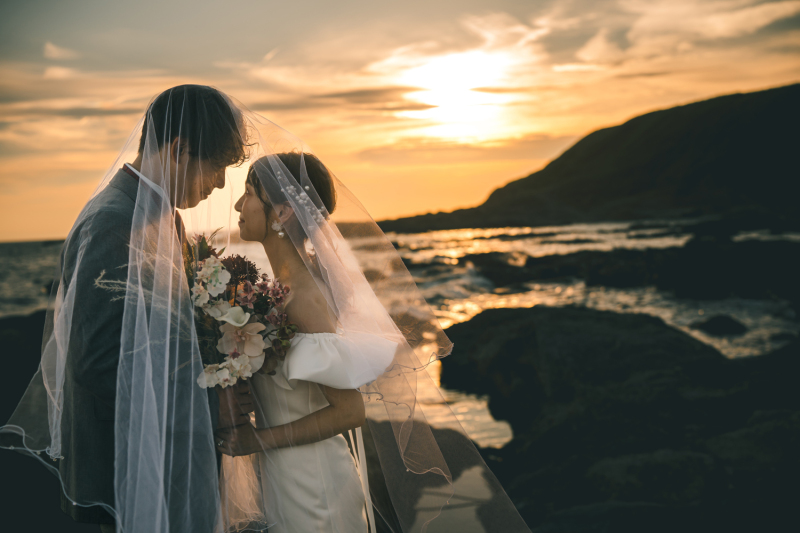 Shirafuji Photo Wedding_海で撮影できる