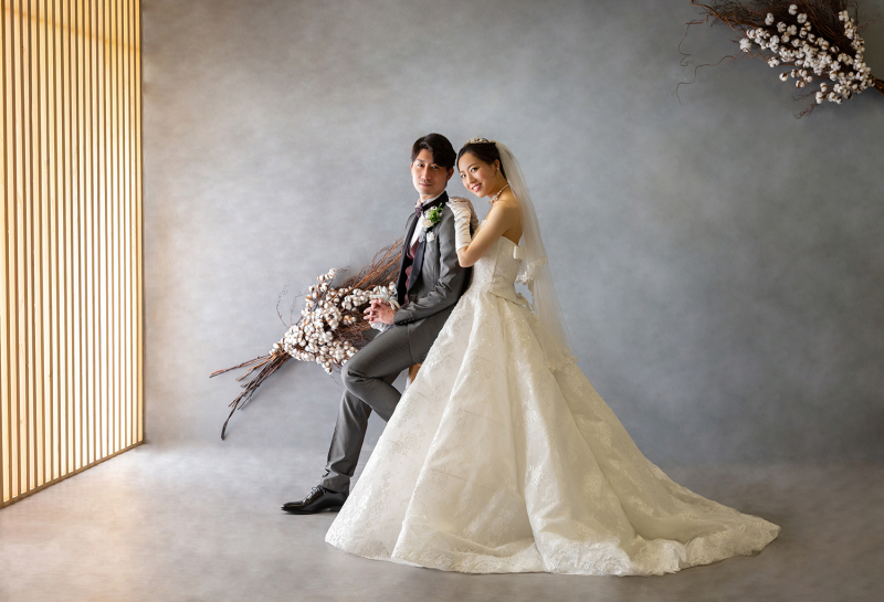 Shirafuji Photo Wedding_衣装の試着ができる