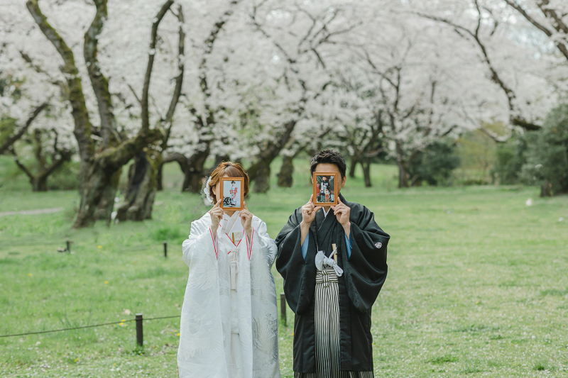 ３組限定！！3月末は昭和記念公園で桜ロケーション撮影　写真＋映像＋衣装＋ヘアメイクセット価格