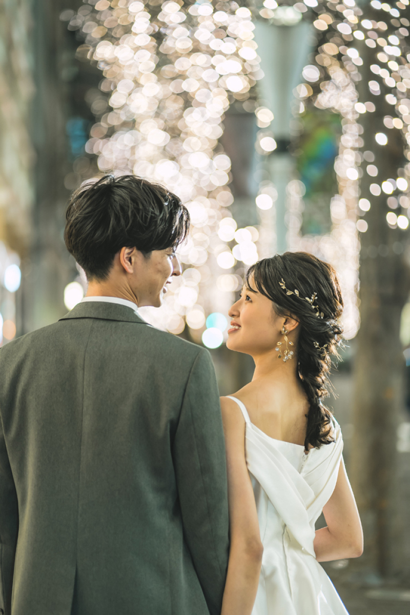 2月～4月平日撮影限定！タペストリー付きイルミネーションプラン★東京駅・丸の内ロケーション撮影★写真全データつき
