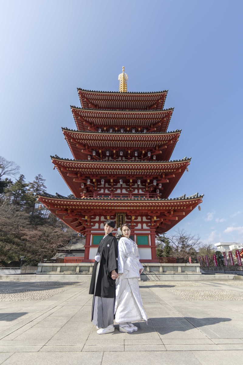 平日撮影限定 高幡不動尊での和装ロケーションフォト 写真全データお渡し+オープニングムービーとフォトアイテムつき!