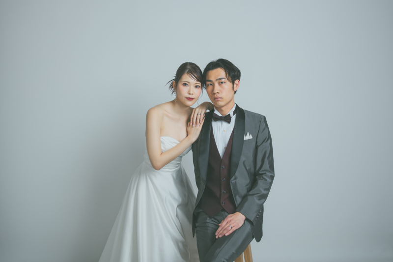 ペットとスタジオ撮影　もちろん家族との写真も可能です！衣装・ヘアメイク・小物・撮影料込プラン