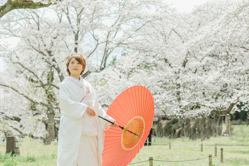 ３組限定！！3月末は昭和記念公園で桜ロケーション撮影　写真＋映像＋衣装＋ヘアメイクセット価格