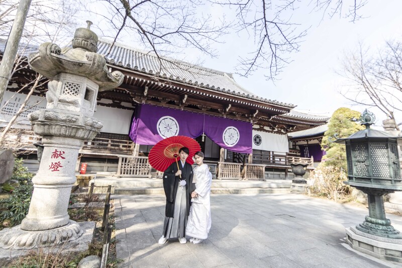 平日撮影限定 高幡不動尊での和装ロケーションフォト 写真全データお渡し+オープニングムービーとフォトアイテムつき!