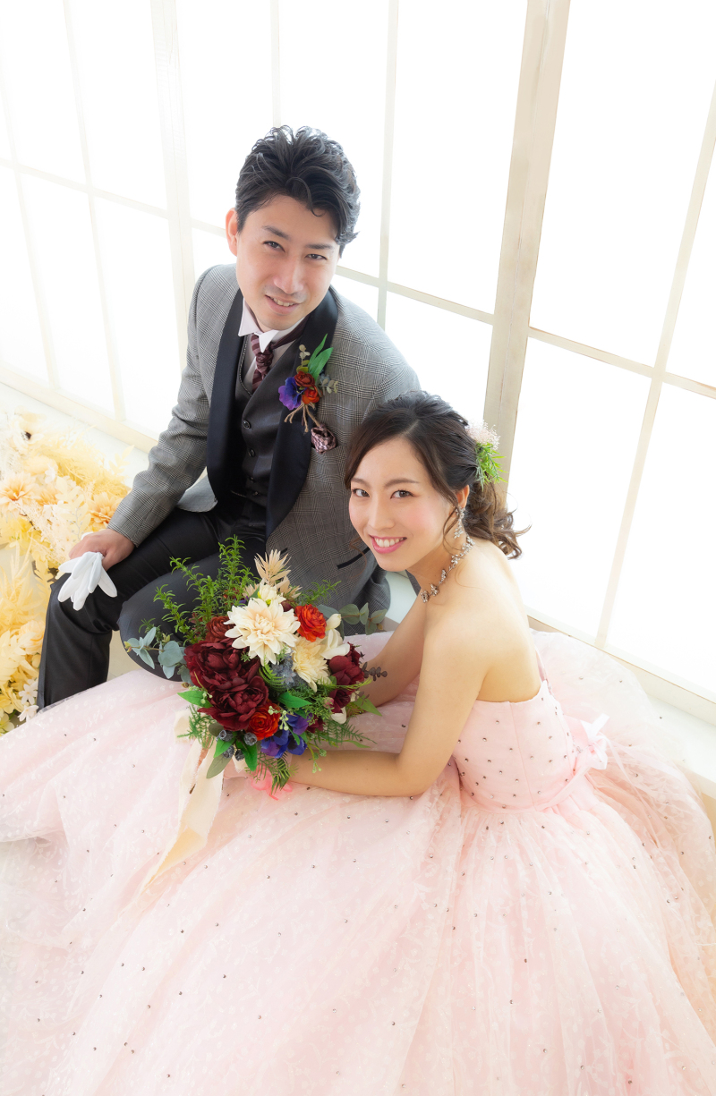 洋装スタジオ & クリスタルアルバム8ページセット