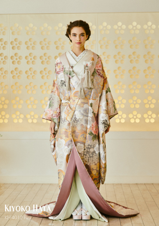 色打掛（KIYOKO HATA/KH-4012ピンク）