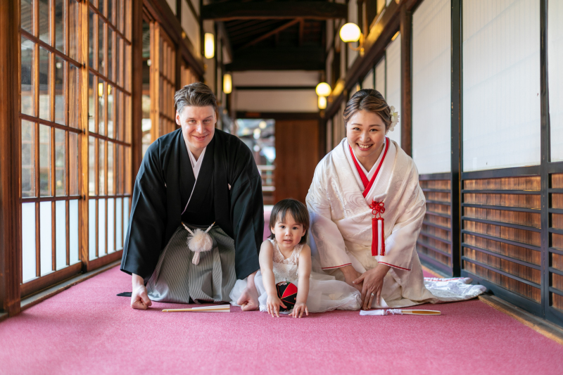 3人揃って正座ショット♪