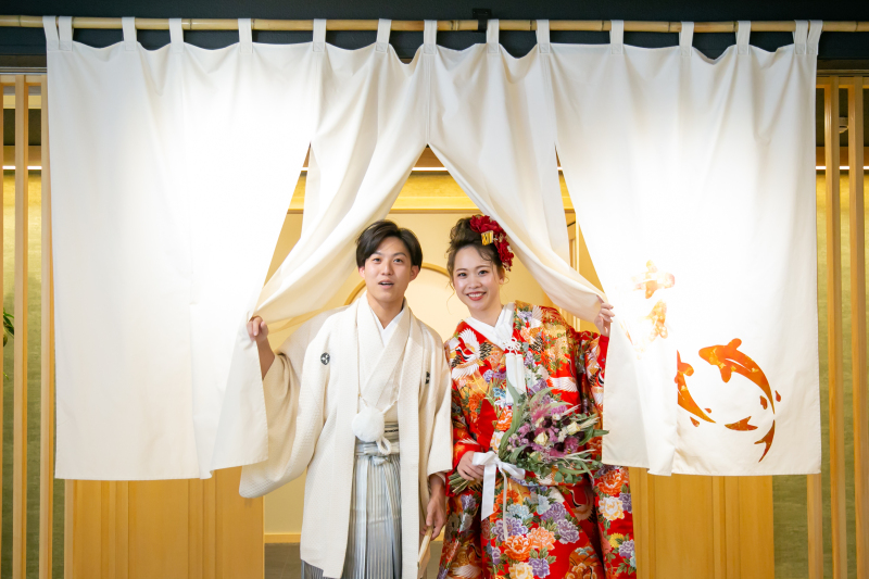 最後は色打掛で♪