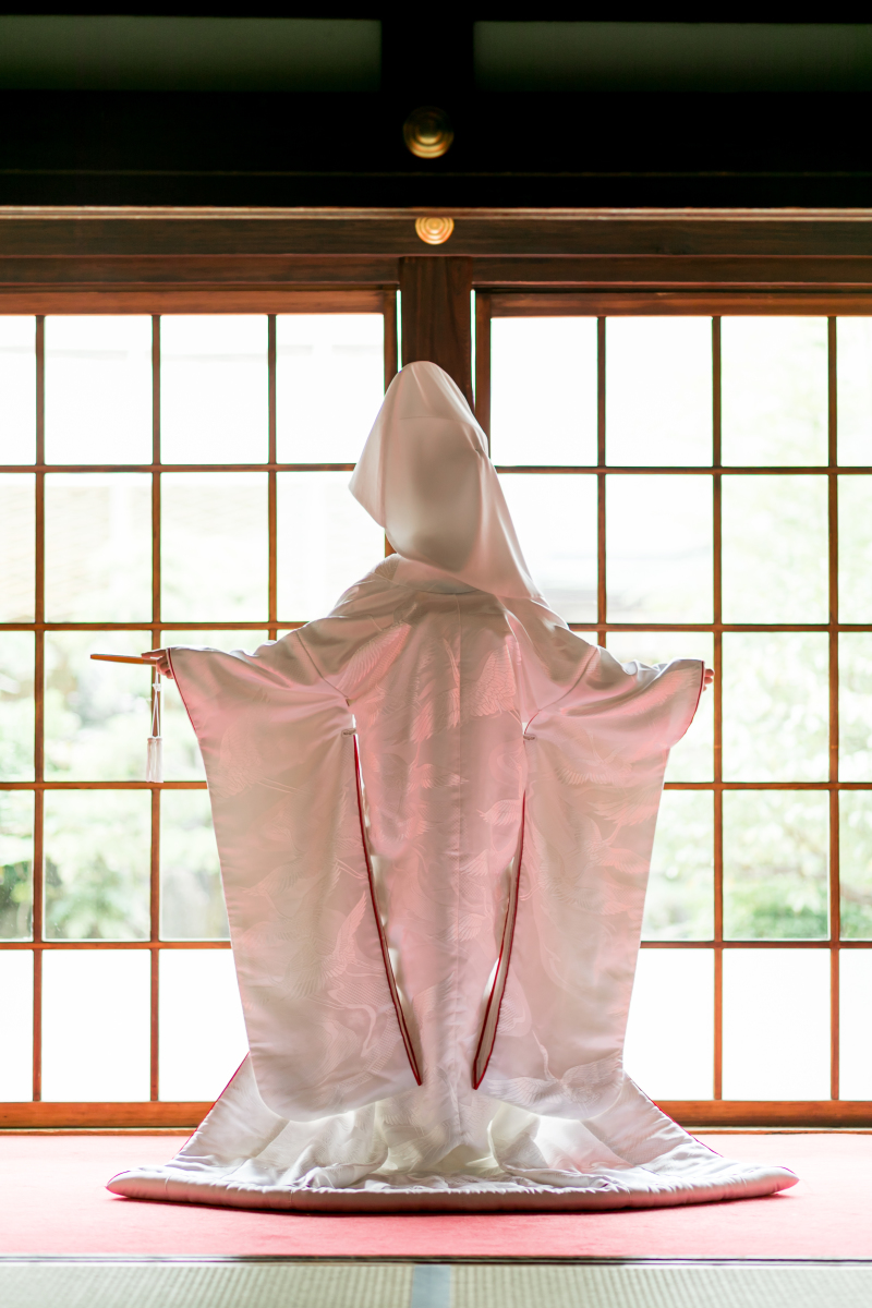 新婦様がお選び下さったお気に入りの白無垢