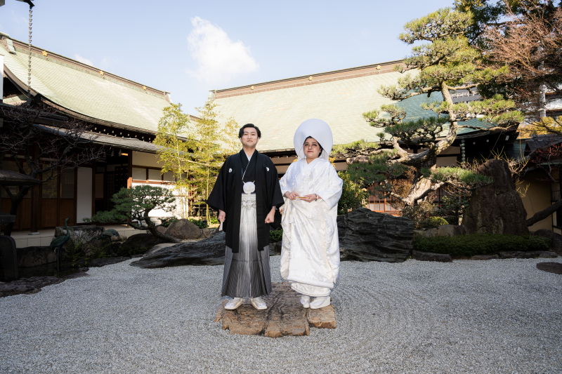 日本庭園でのお写真