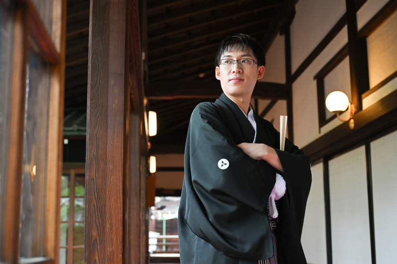 新郎様も和装！