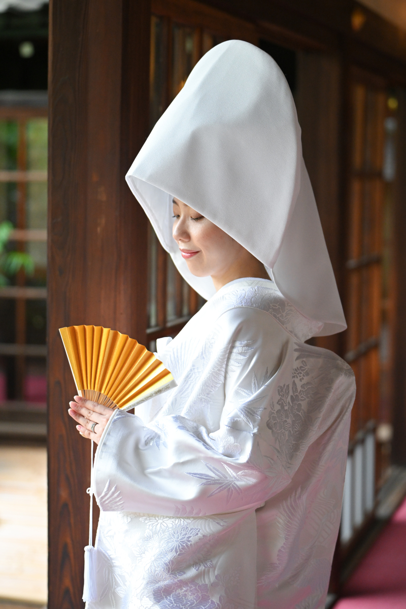 綿帽子でさらに素敵なショット