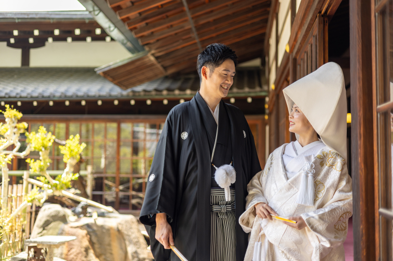 見つめ合うお二人