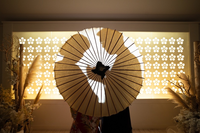 シルエットショットも素敵☆