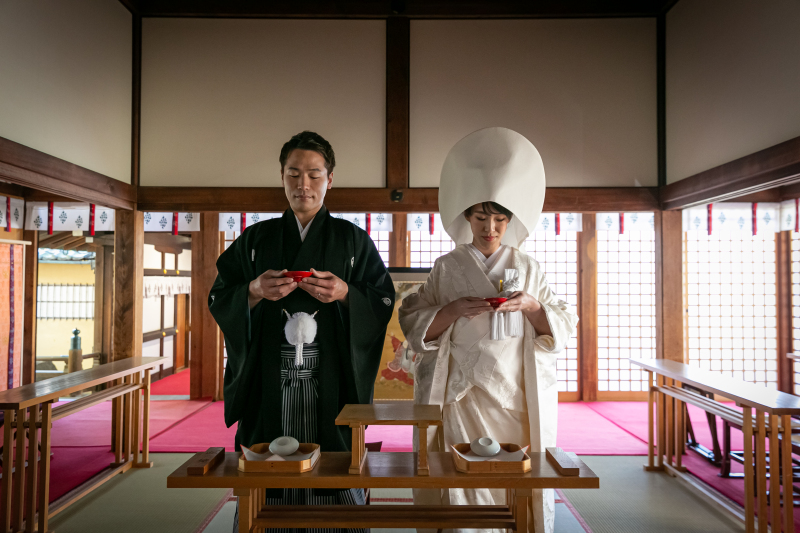 お2人だけの挙式写真