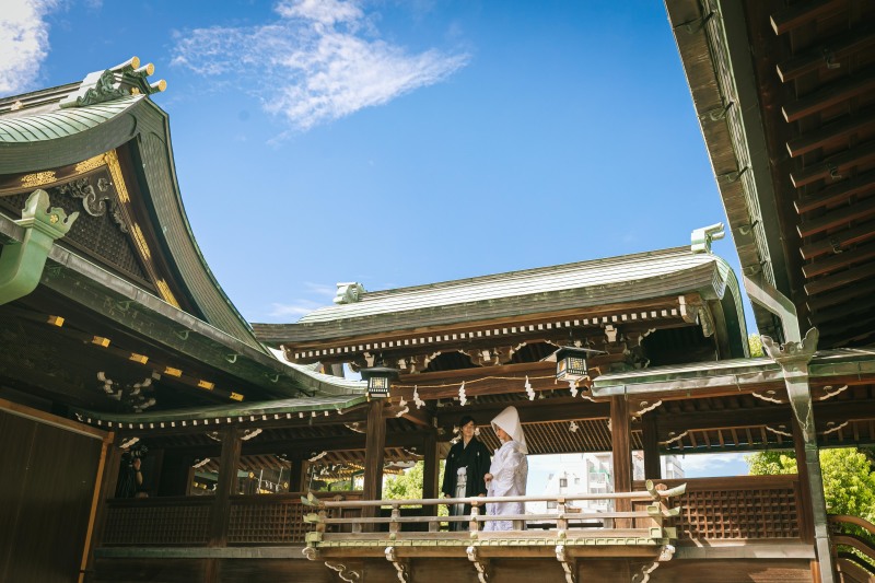 天満宮会館スタジオ【大阪天満宮】_歴史的建造物で撮影できる