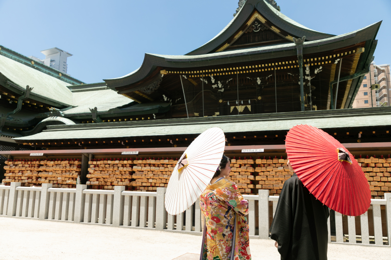 天満宮会館スタジオ【大阪天満宮】_家族・友人を撮影に呼べる