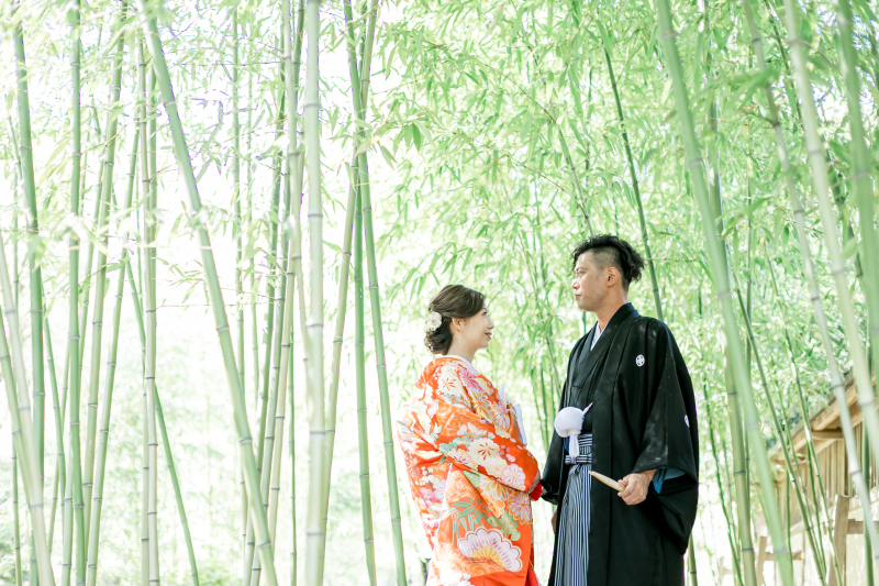 【こだわりフォトプラン】「梅花殿」挙式フォト&日本庭園&境内・周辺ロケーションフォト【白無垢+アルバム付きプラン】