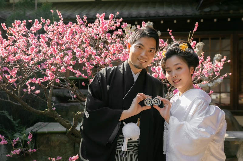 【衣裳こだわり+アルバム付きプラン】日本庭園フォトプラン・白無垢+色打掛~衣装もお写真も!こだわりの撮影を♪~