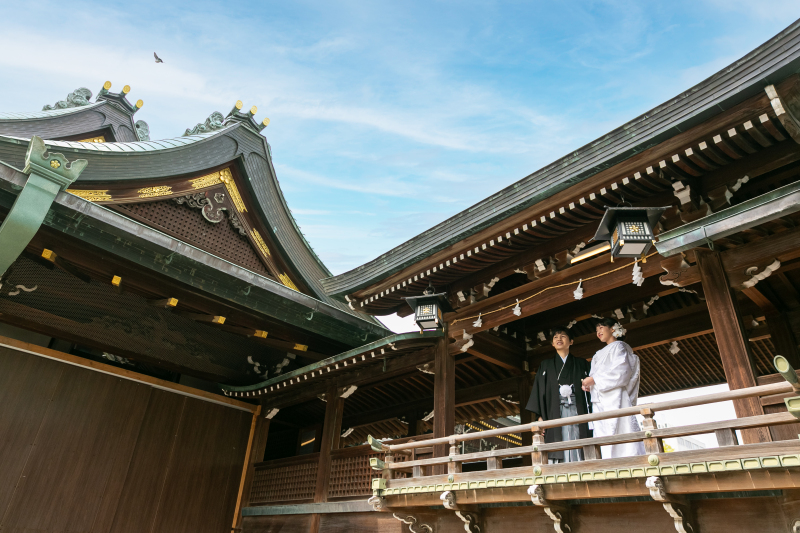 国の登録有形文化財「梅花殿」で撮影!挙式フォト&日本庭園フォトアルバム付きプラン~挙式とお庭のお写真をアルバムに~