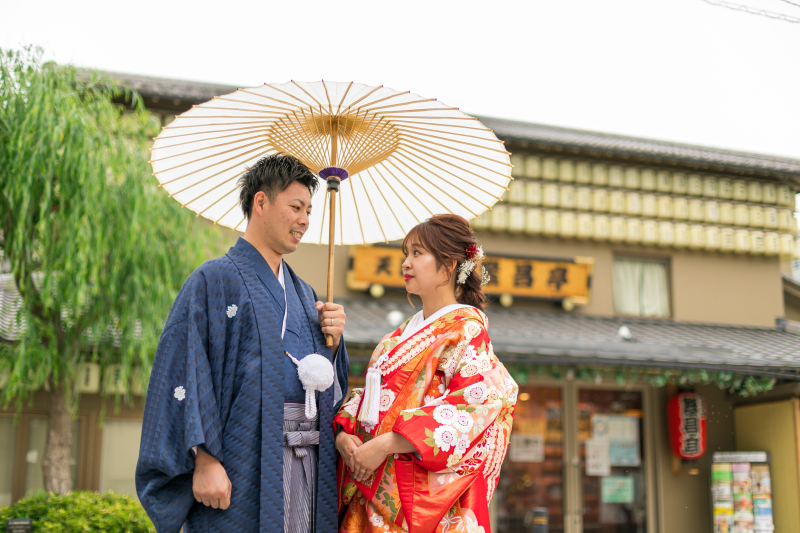 【こだわりフォトプラン】「梅花殿」挙式フォト&日本庭園&境内・周辺ロケーションフォト【色打掛+アルバム付き】