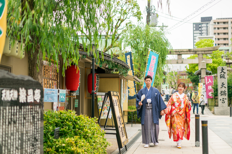 【こだわりフォトプラン】「梅花殿」挙式フォト&日本庭園&境内・周辺ロケーションフォト【白無垢+アルバム付きプラン】