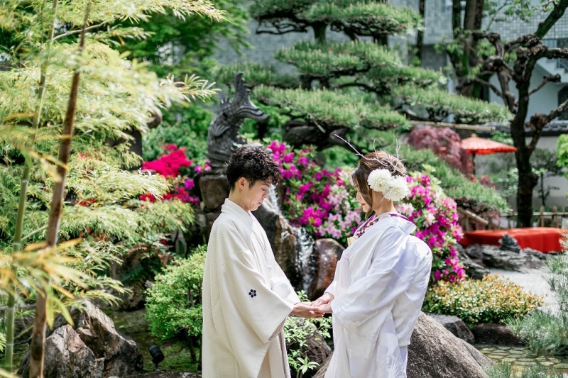 日本庭園フォト&アルバム付きプラン~データのお渡しだけでなく、アルバムもセットになったプランです!~