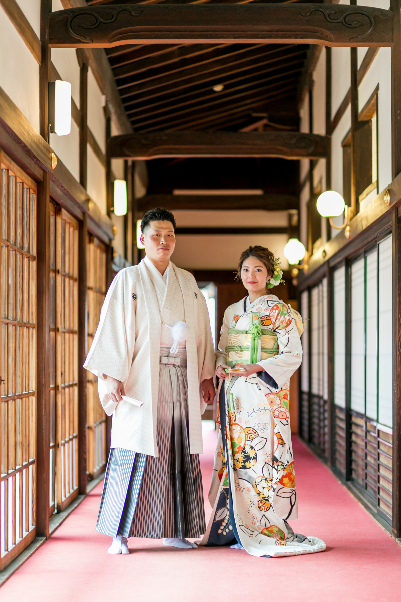 【こだわりフォトプラン】「梅花殿」挙式フォト&日本庭園&境内・周辺ロケーションフォト【引き振袖+アルバム付き】