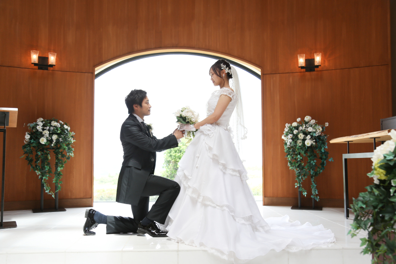 プロポーズシーン