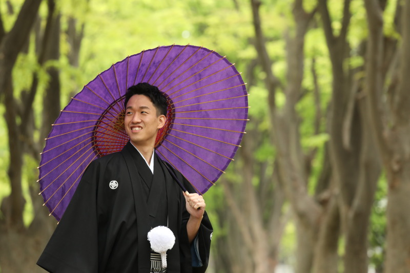 新郎様のソロカット