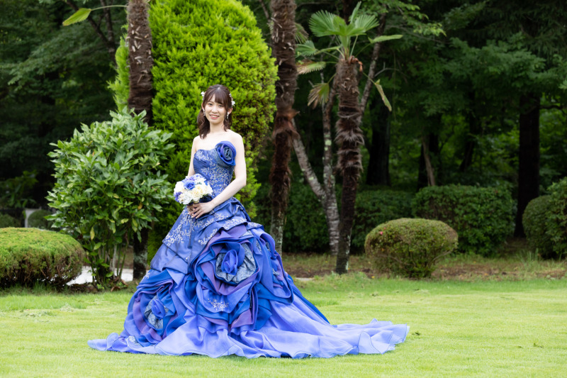 カラードレスへお色直し