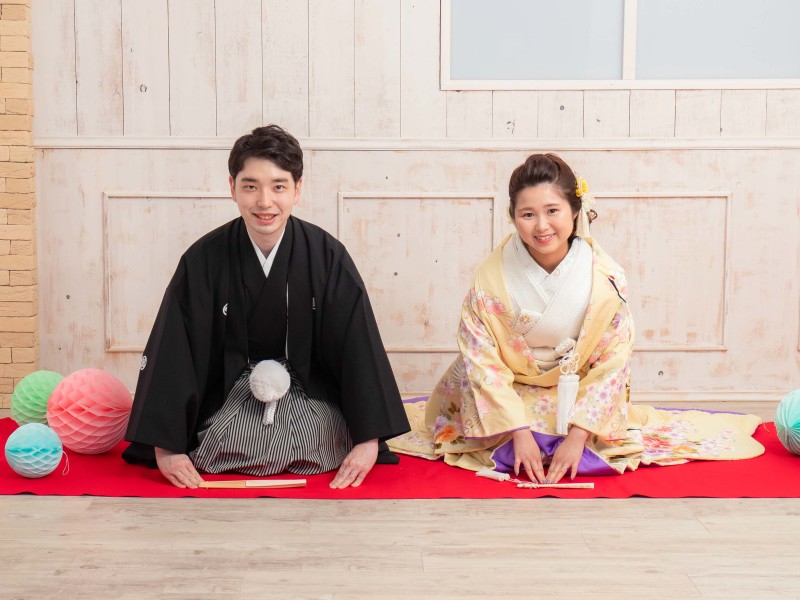 和装にお色直し♪