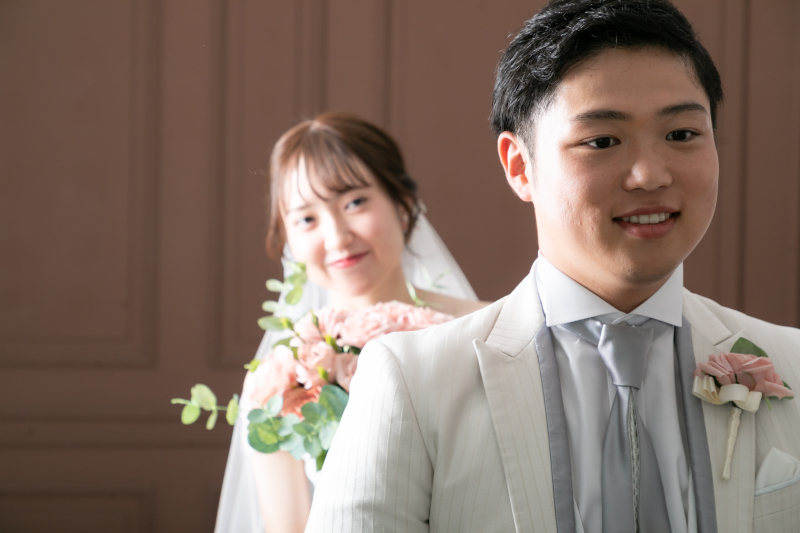 挙式当日はなかなかできないファーストミート体験