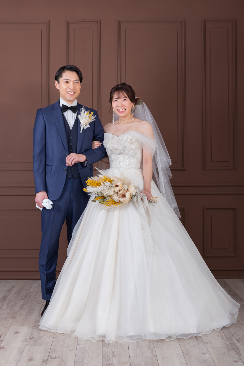 スタンダードなツーショットから!