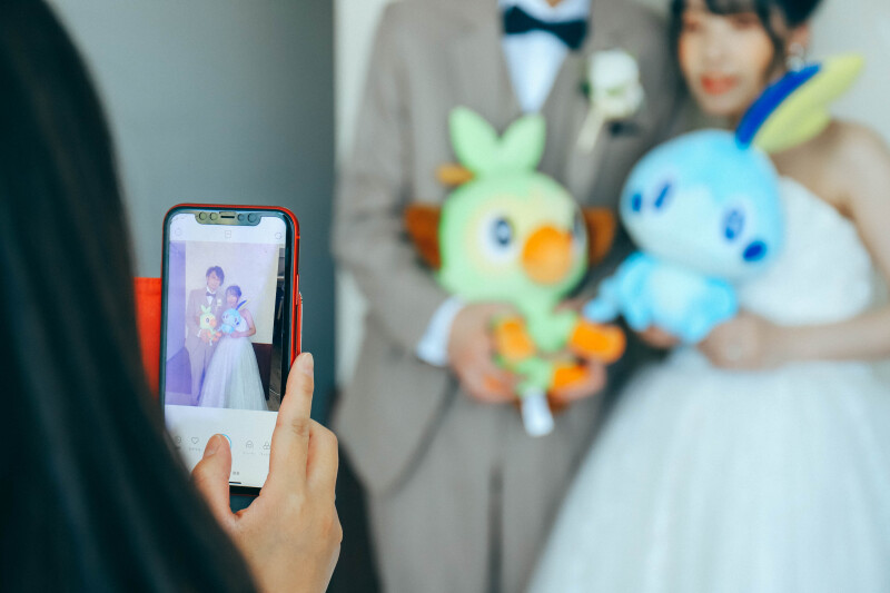 自分のカメラでも撮影OKです!!!