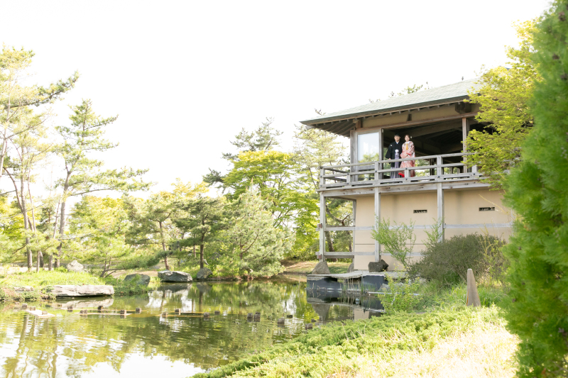 和装によく似合うスポットも◎