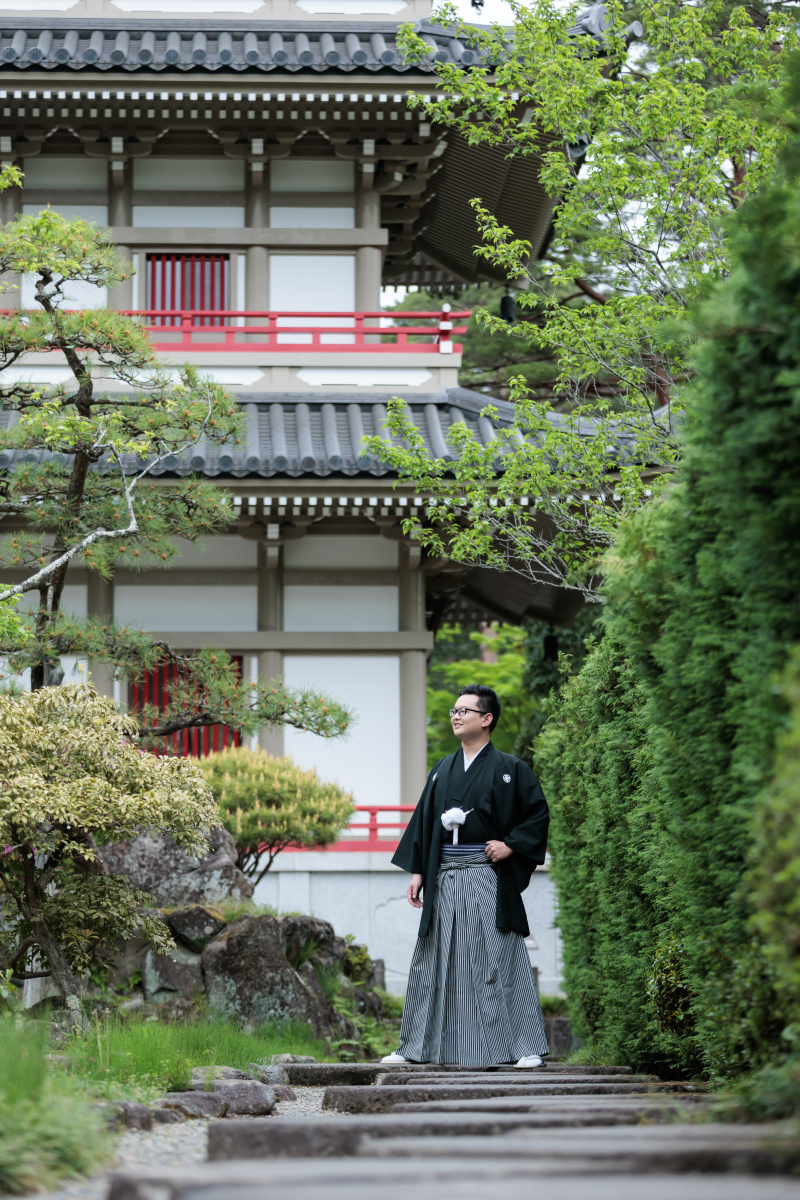 新郎様のソロショット