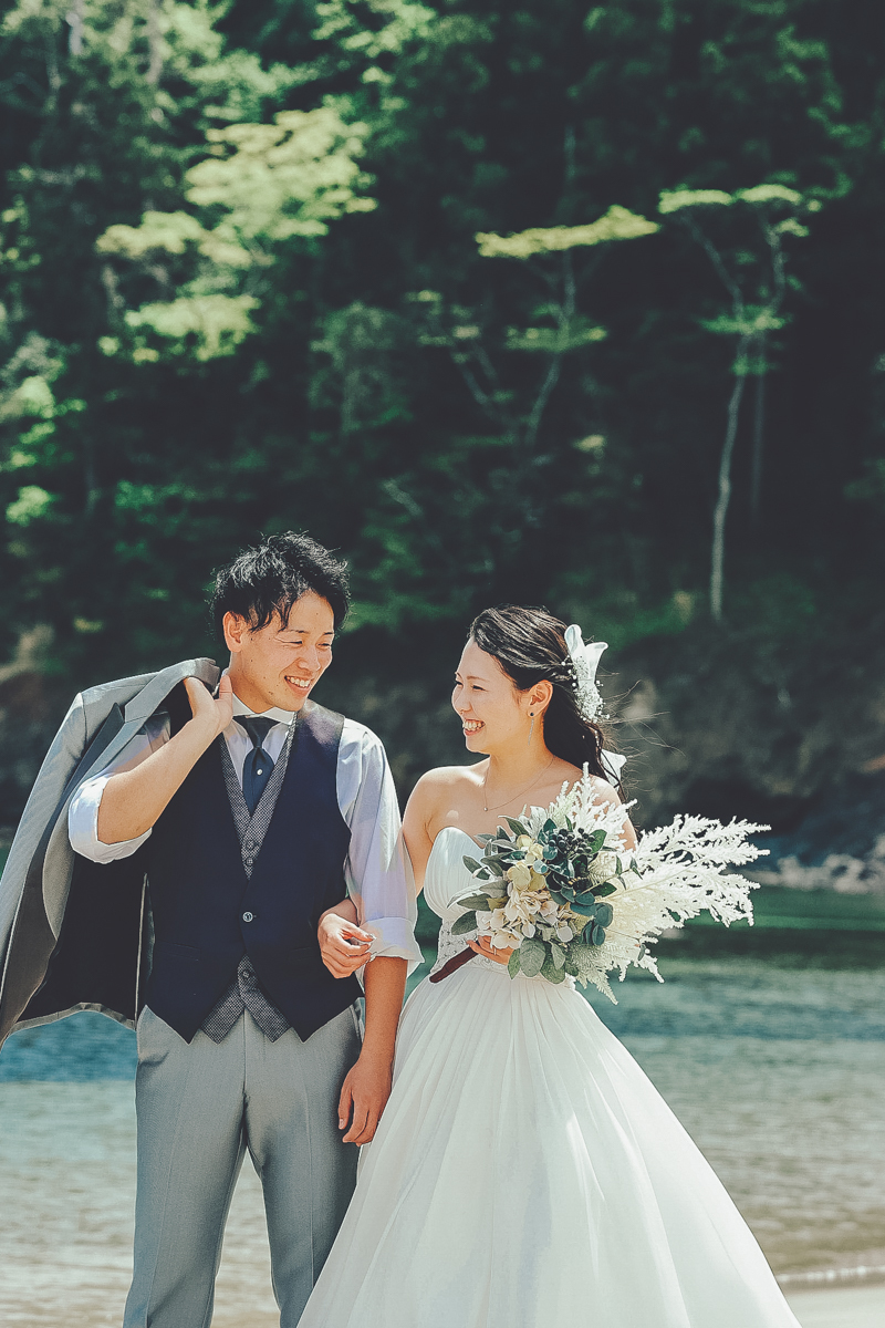 海ロケでも緑がある写真も撮りたいですよね!