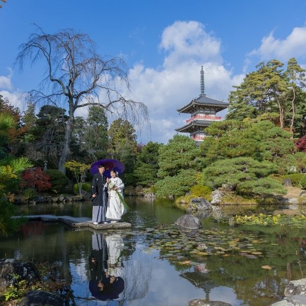 紅葉美しい輪王寺ロケーション撮影