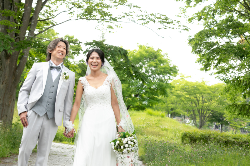 散歩しながら♪