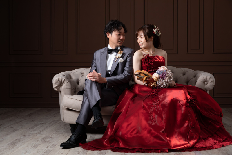 カラードレスへお色直し