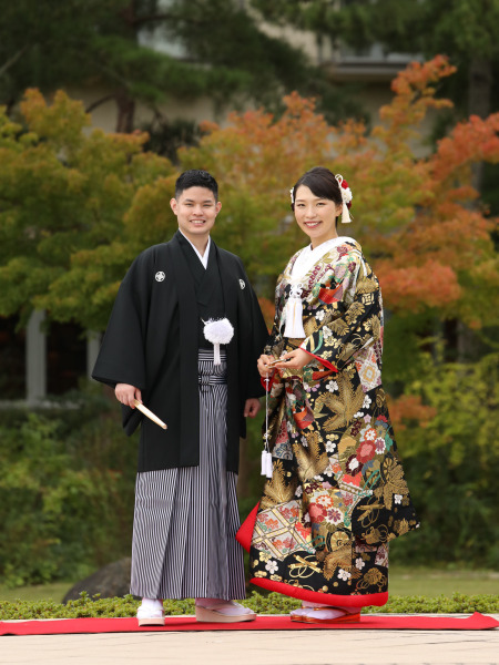 紅葉の松島一の坊